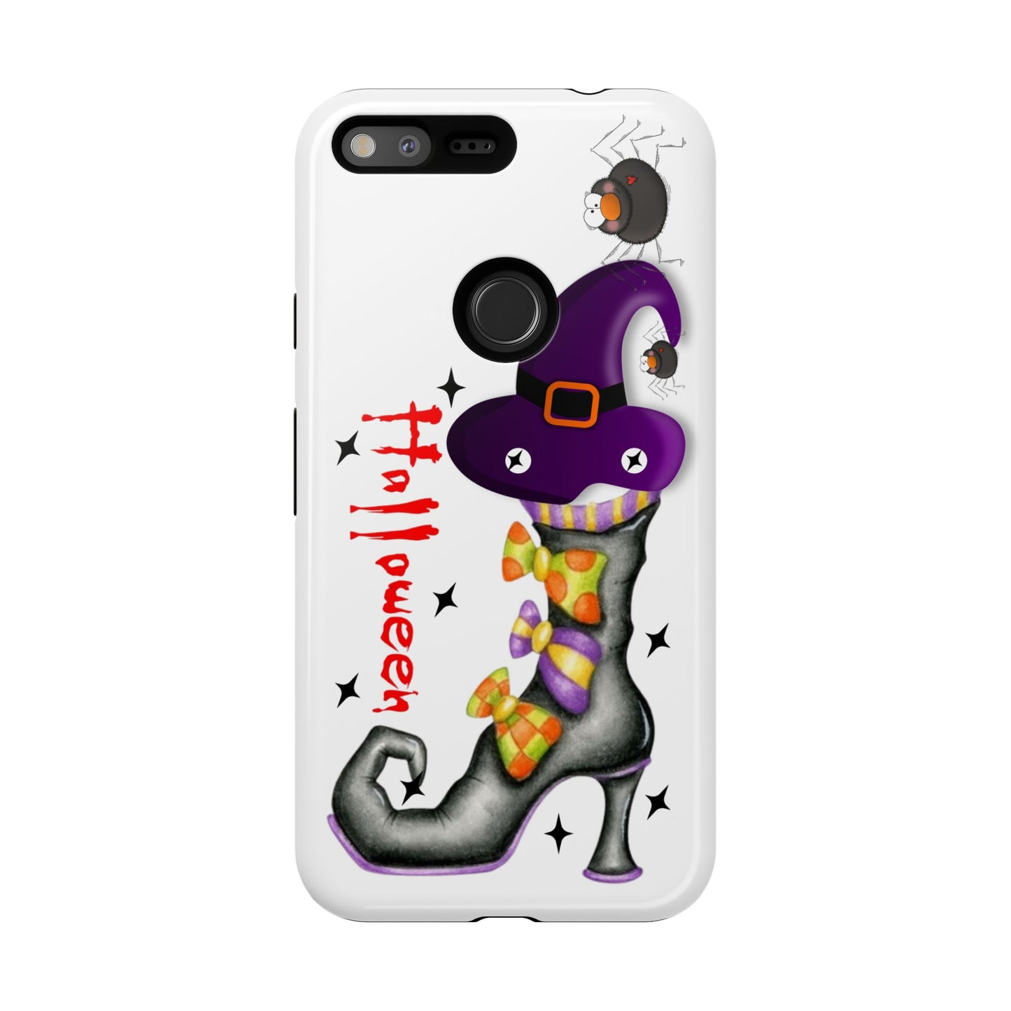 Halloween Phone Case, Tough Cases, Spooky Phone Cover, Witch Hat Design, Holiday Accessory, Fall Gift Idea