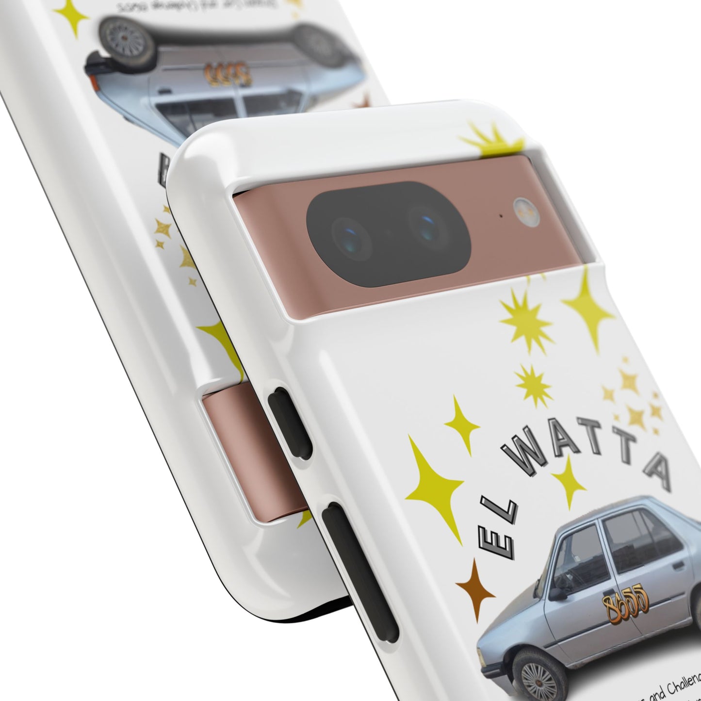 El Watta Phone Case - Retro Car Design, Tough Case, Unique Gift for Car Lovers, Funny Phone Accessory, Fun Birthday Present