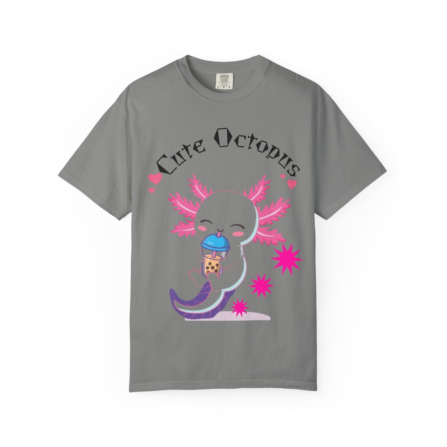 Cute Octopus Graphic T-Shirt, Unisex, Fun Gift, Casual Wear, Summer Style, Beach Vibes
