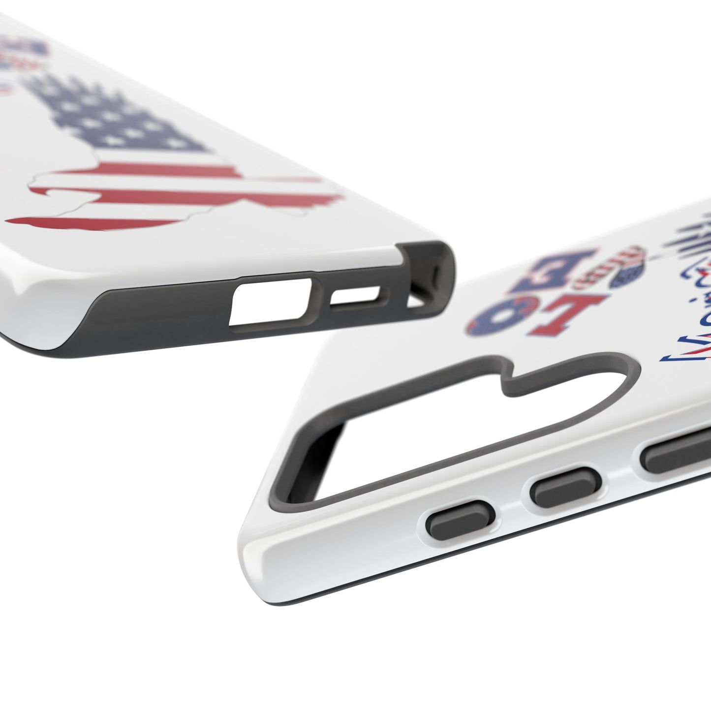 Patriotic Phone Case, Love America Design, American Flag Accessory, Perfect Gift for Veterans, Independence Day, Memorial Day