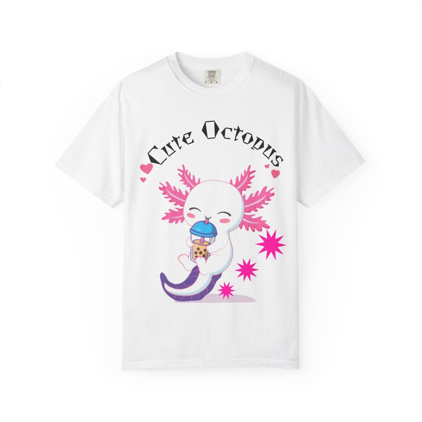 Cute Octopus Graphic T-Shirt, Unisex, Fun Gift, Casual Wear, Summer Style, Beach Vibes