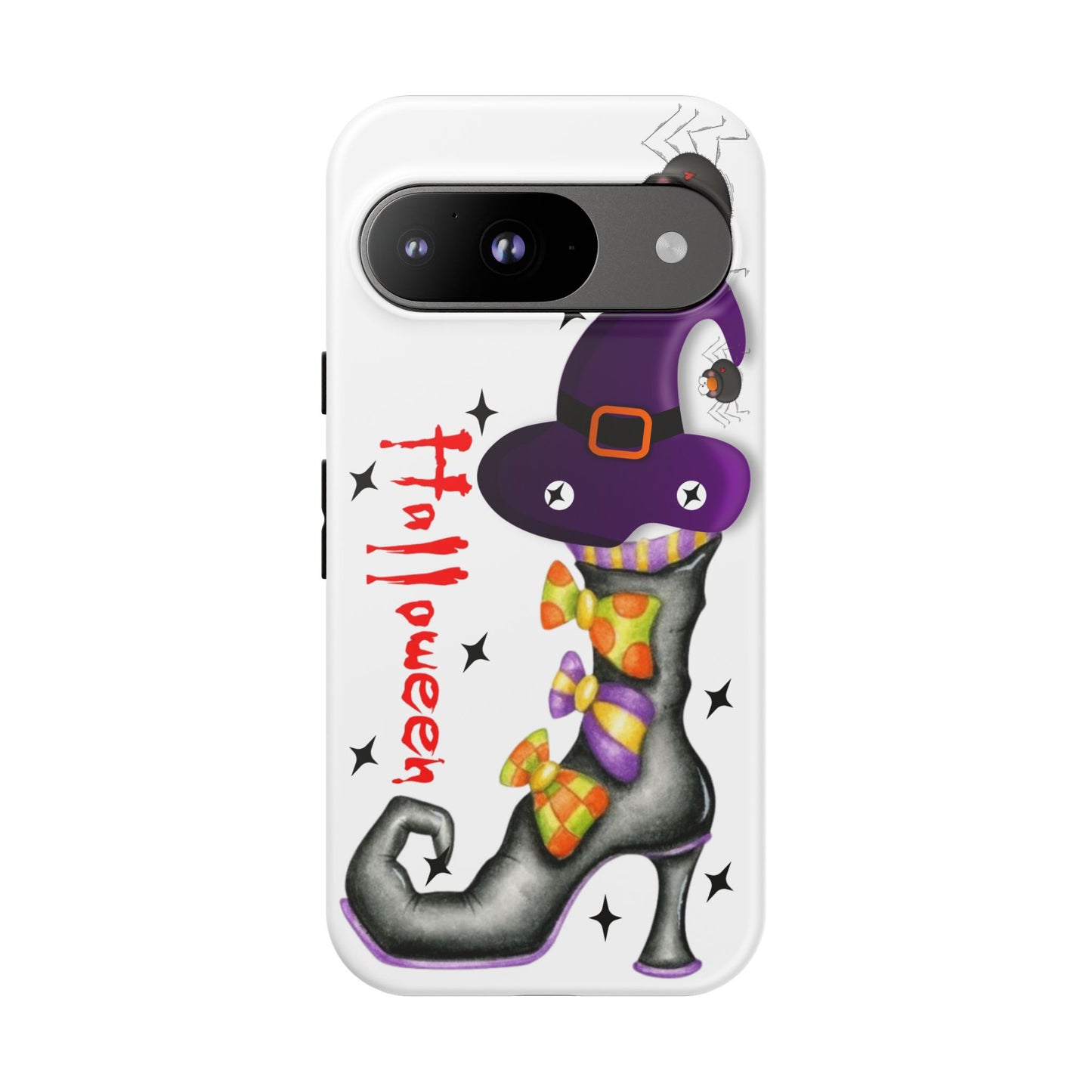 Halloween Phone Case, Tough Cases, Spooky Phone Cover, Witch Hat Design, Holiday Accessory, Fall Gift Idea