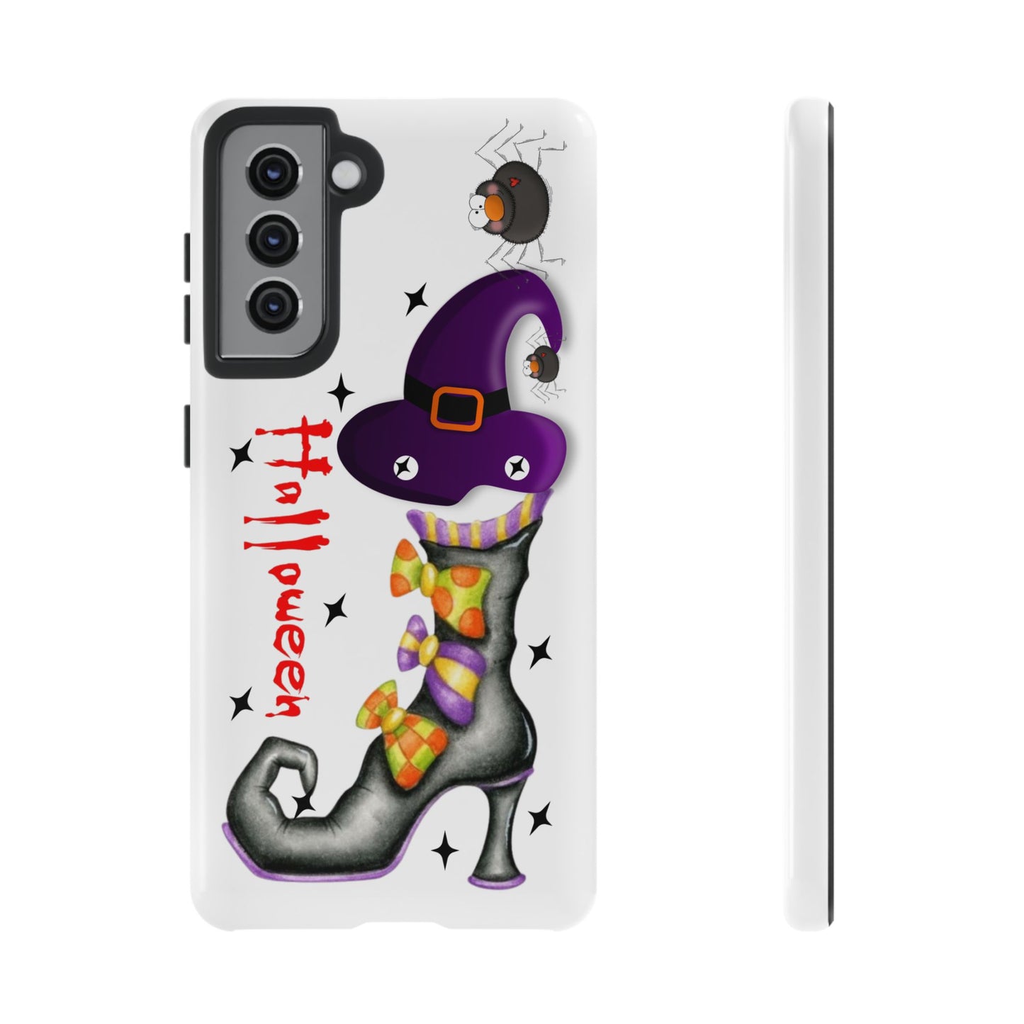 Halloween Phone Case, Tough Cases, Spooky Phone Cover, Witch Hat Design, Holiday Accessory, Fall Gift Idea