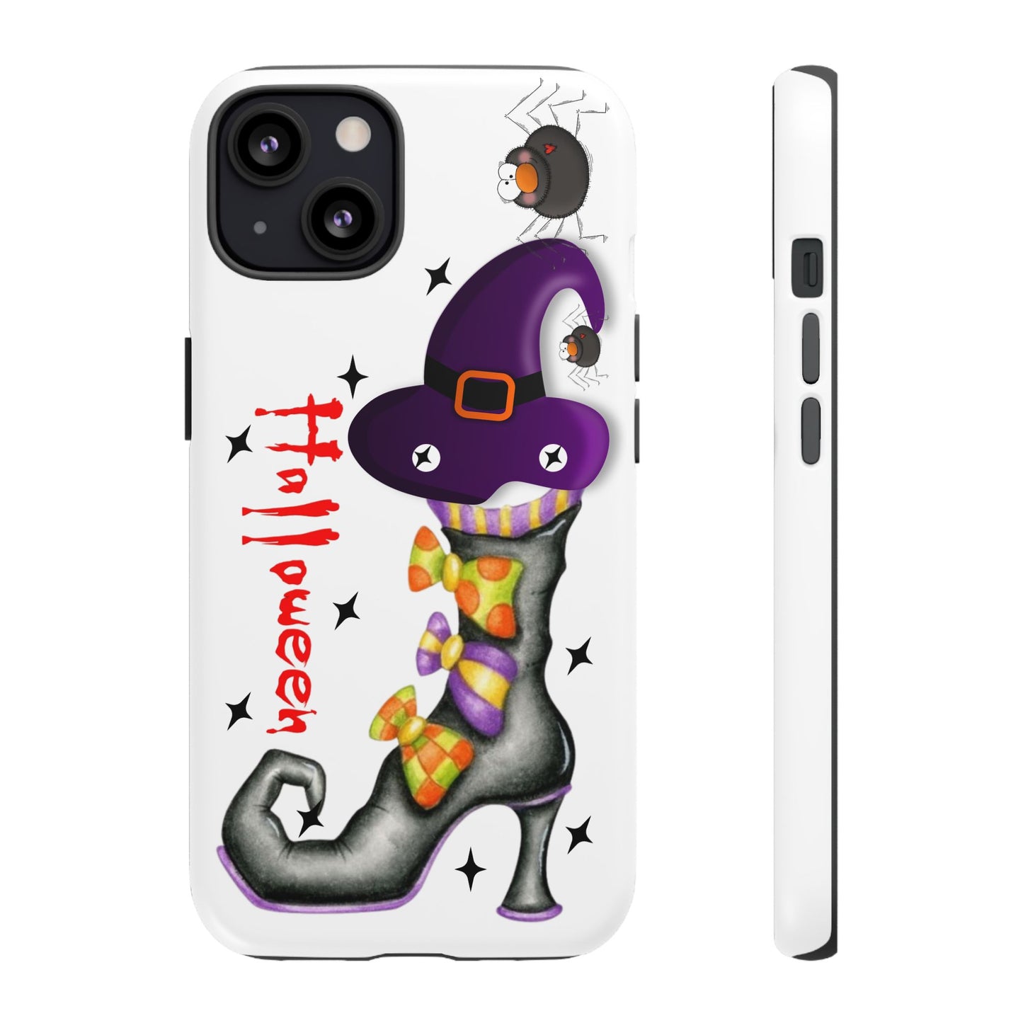 Halloween Phone Case, Tough Cases, Spooky Phone Cover, Witch Hat Design, Holiday Accessory, Fall Gift Idea