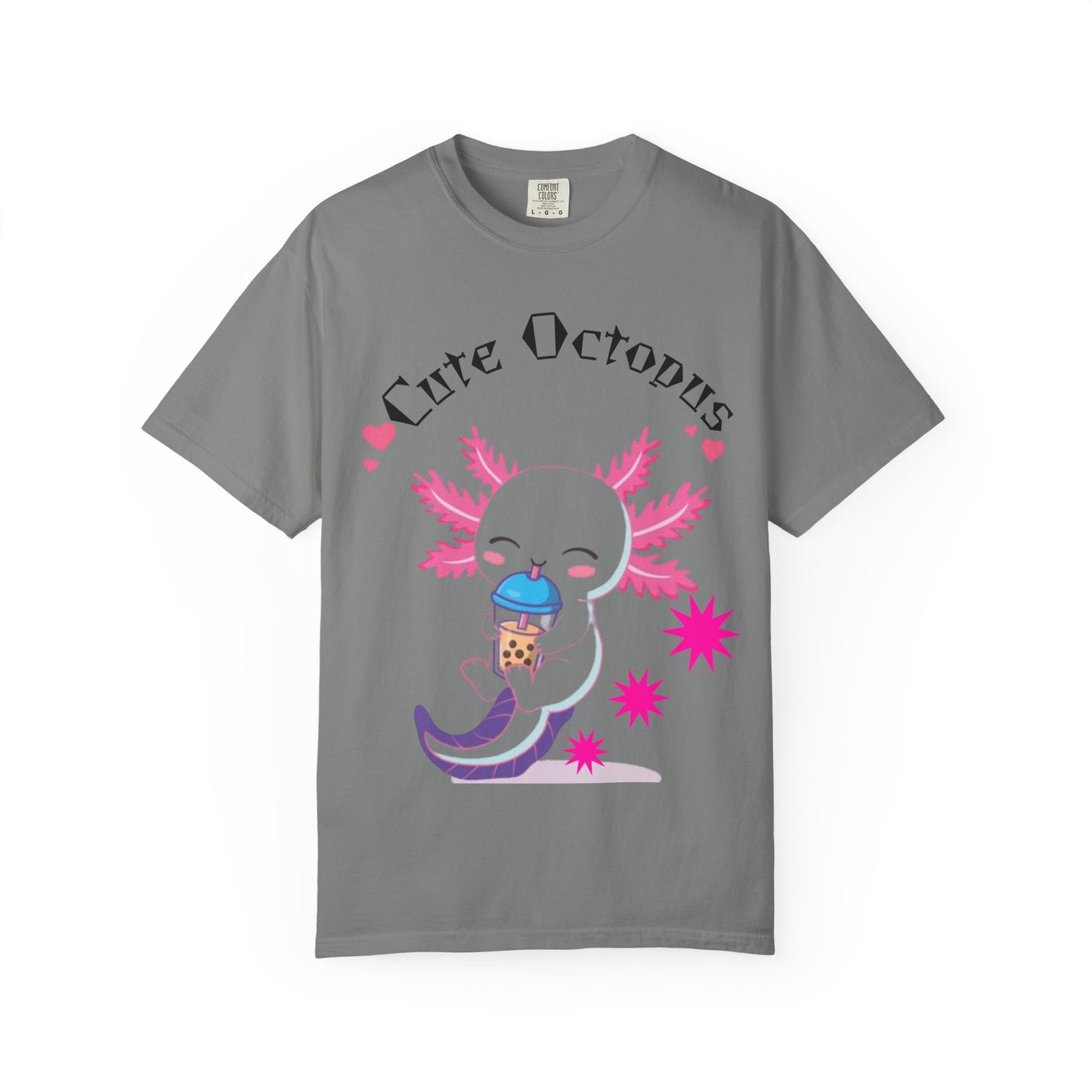 Cute Octopus Graphic T-Shirt, Unisex, Fun Gift, Casual Wear, Summer Style, Beach Vibes