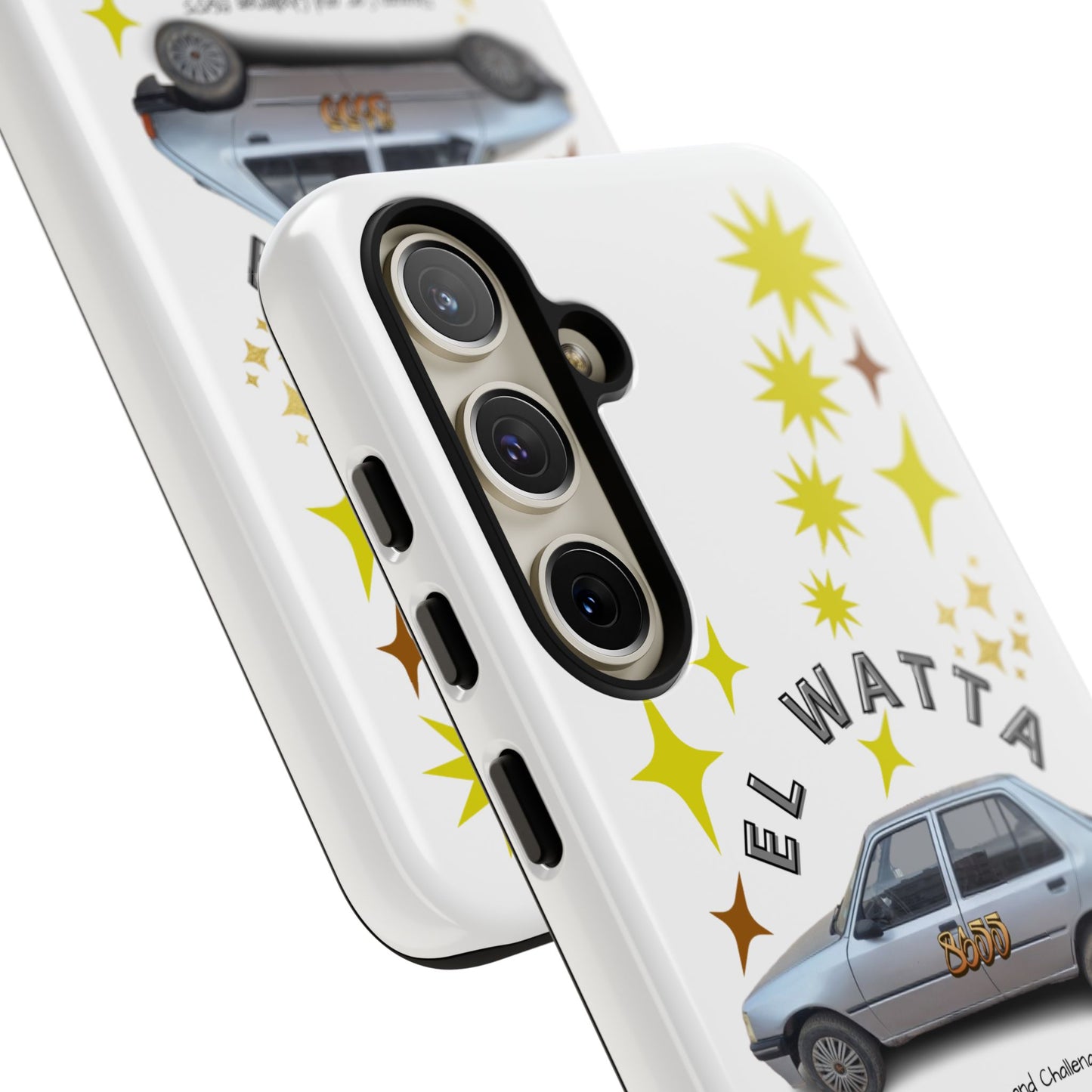 El Watta Phone Case - Retro Car Design, Tough Case, Unique Gift for Car Lovers, Funny Phone Accessory, Fun Birthday Present