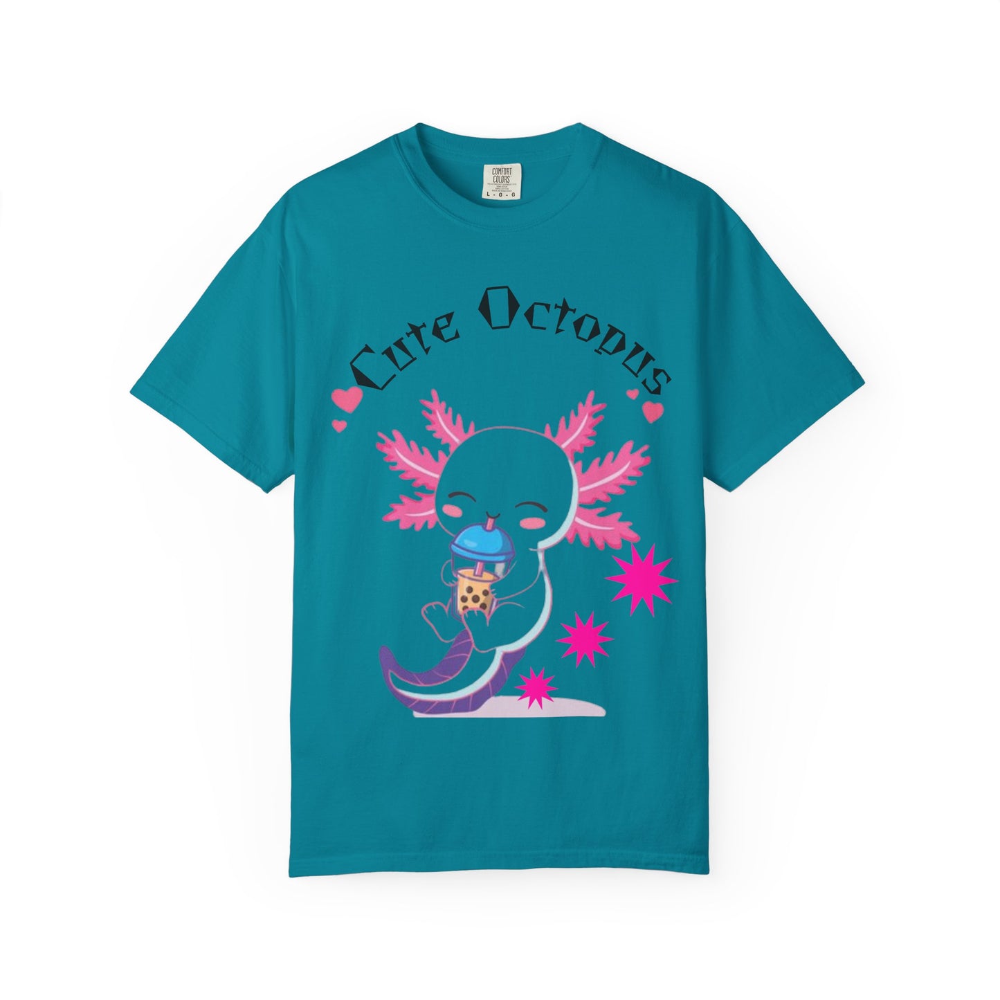 Cute Octopus Graphic T-Shirt, Unisex, Fun Gift, Casual Wear, Summer Style, Beach Vibes