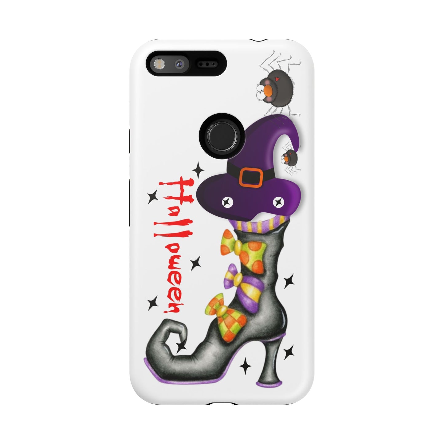 Halloween Phone Case, Tough Cases, Spooky Phone Cover, Witch Hat Design, Holiday Accessory, Fall Gift Idea