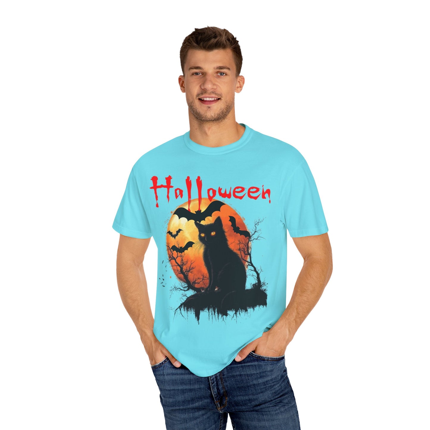 Halloween October 31 Folk Festival Unisex Garment-Dyed T-shirt