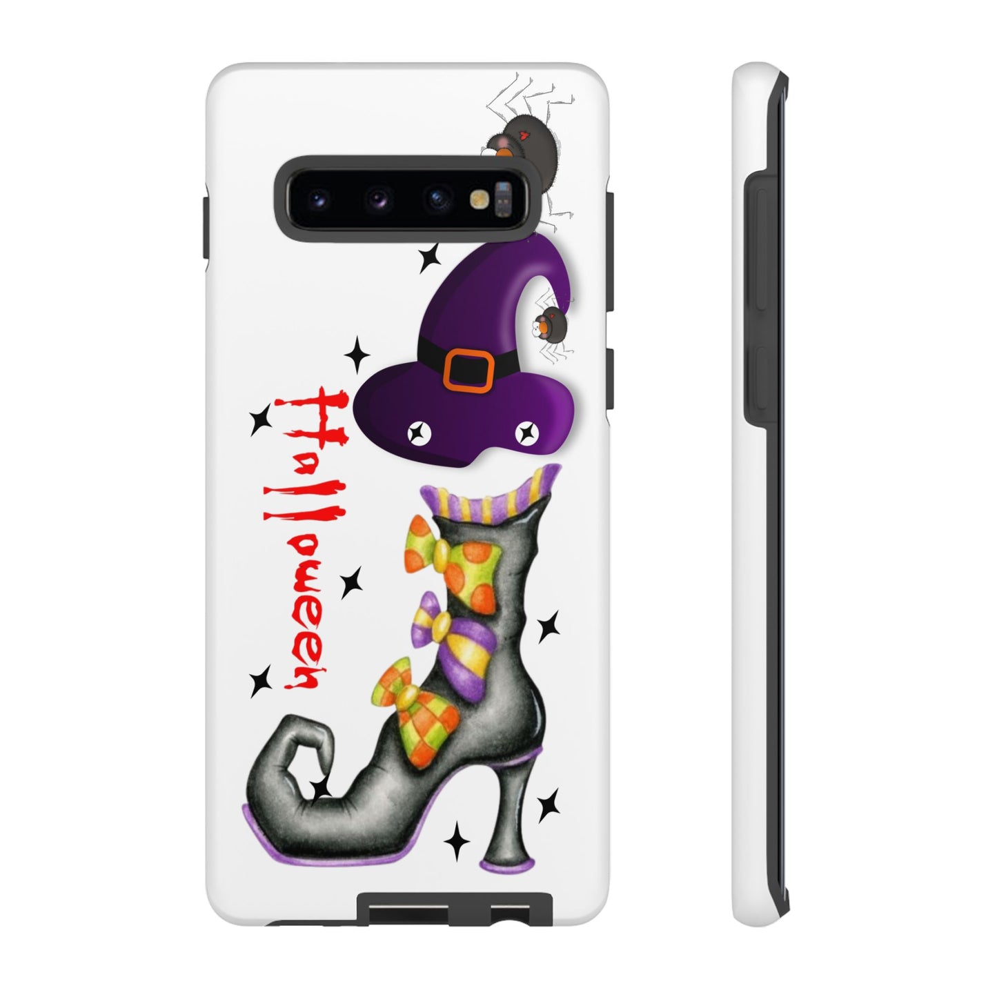 Halloween Phone Case, Tough Cases, Spooky Phone Cover, Witch Hat Design, Holiday Accessory, Fall Gift Idea