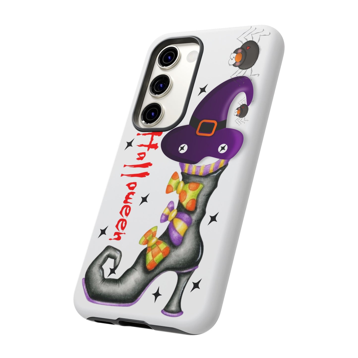 Halloween Phone Case, Tough Cases, Spooky Phone Cover, Witch Hat Design, Holiday Accessory, Fall Gift Idea