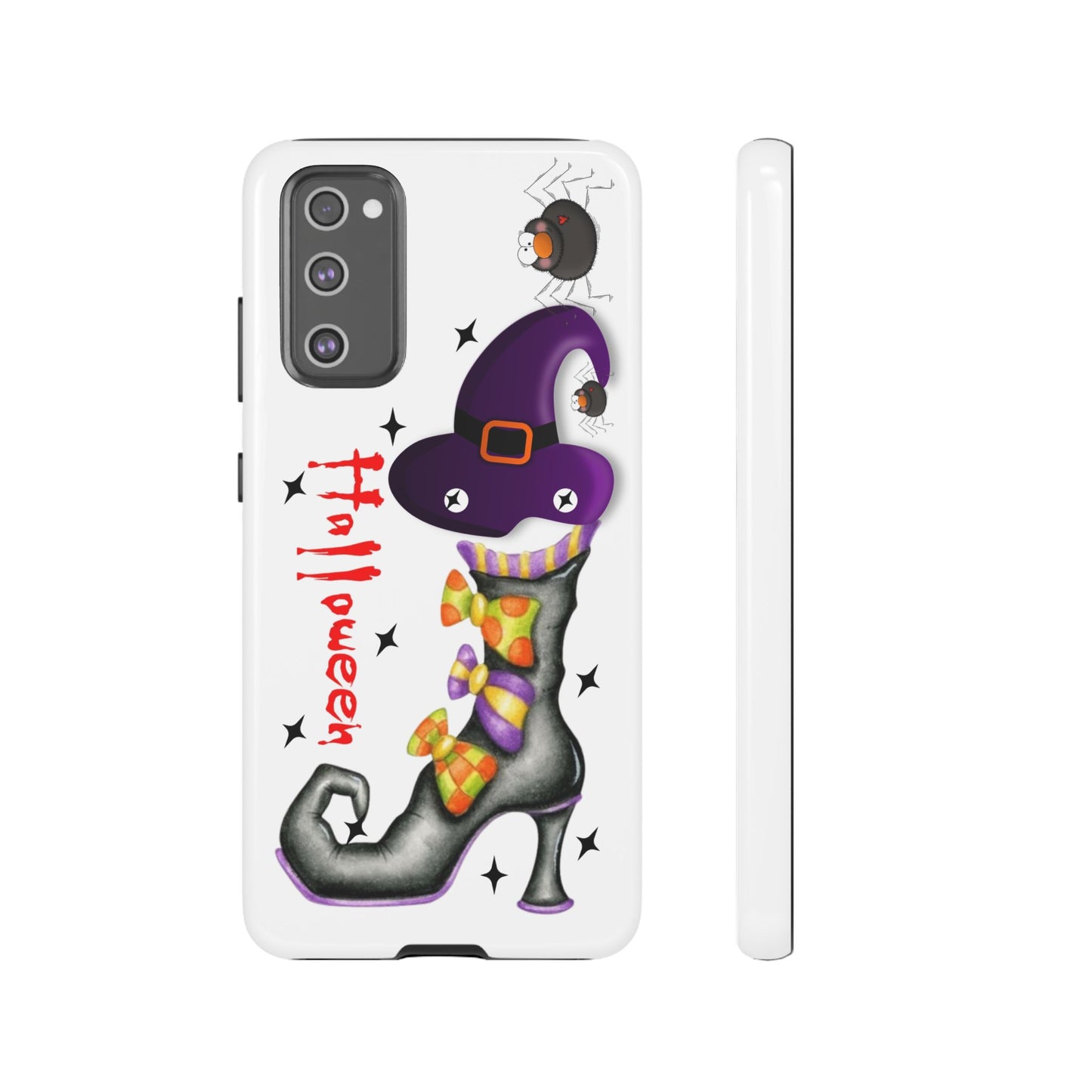 Halloween Phone Case, Tough Cases, Spooky Phone Cover, Witch Hat Design, Holiday Accessory, Fall Gift Idea