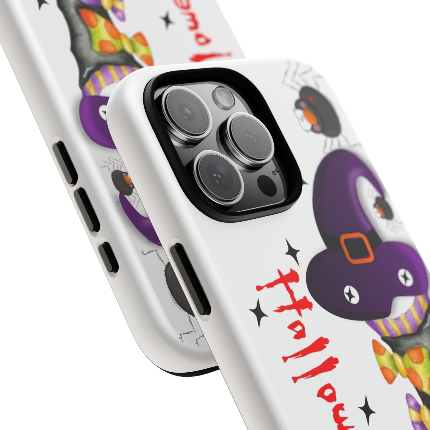 Halloween Phone Case, Tough Cases, Spooky Phone Cover, Witch Hat Design, Holiday Accessory, Fall Gift Idea