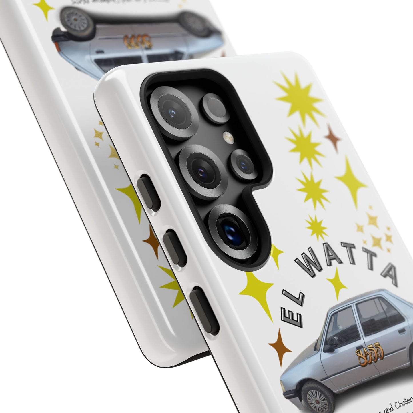 El Watta Phone Case - Retro Car Design, Tough Case, Unique Gift for Car Lovers, Funny Phone Accessory, Fun Birthday Present
