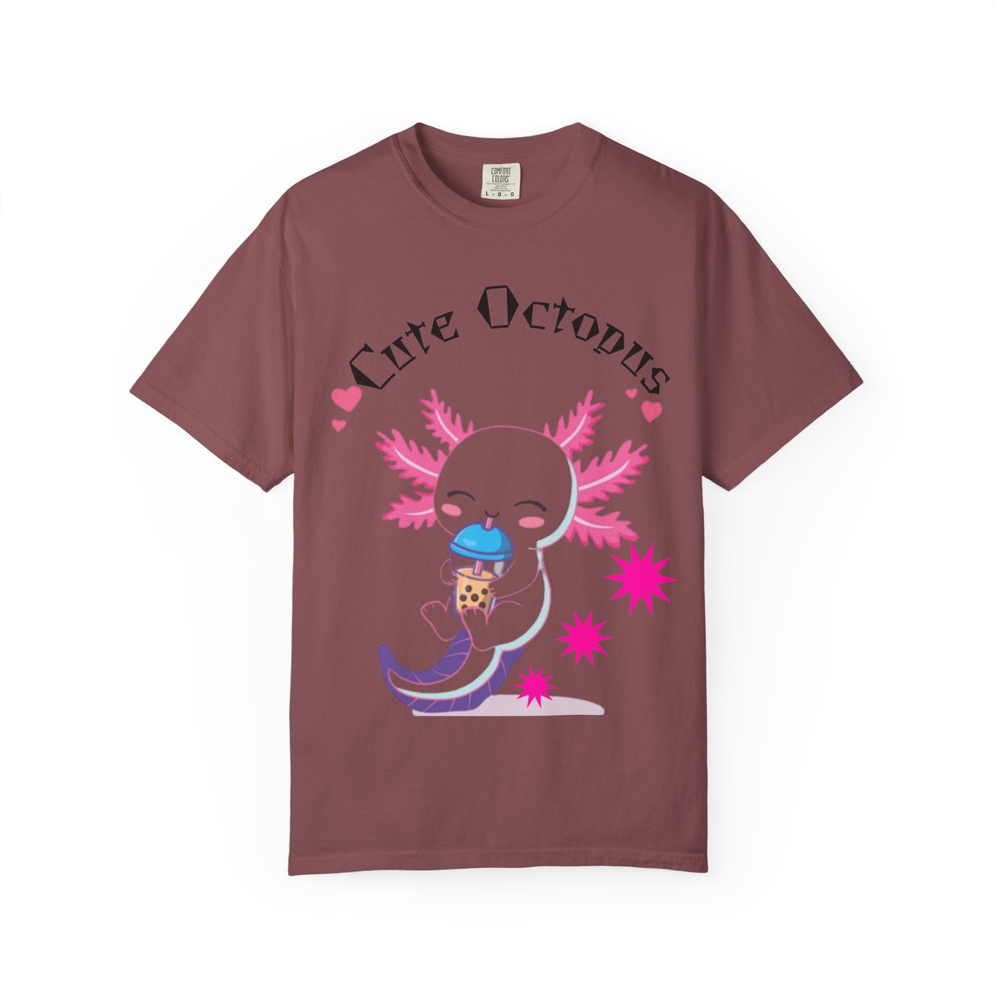 Cute Octopus Graphic T-Shirt, Unisex, Fun Gift, Casual Wear, Summer Style, Beach Vibes