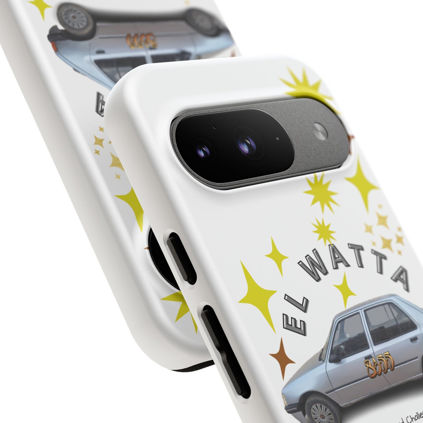 El Watta Phone Case - Retro Car Design, Tough Case, Unique Gift for Car Lovers, Funny Phone Accessory, Fun Birthday Present