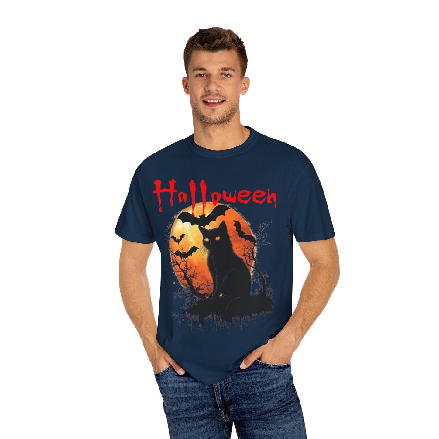 Halloween October 31 Folk Festival Unisex Garment-Dyed T-shirt