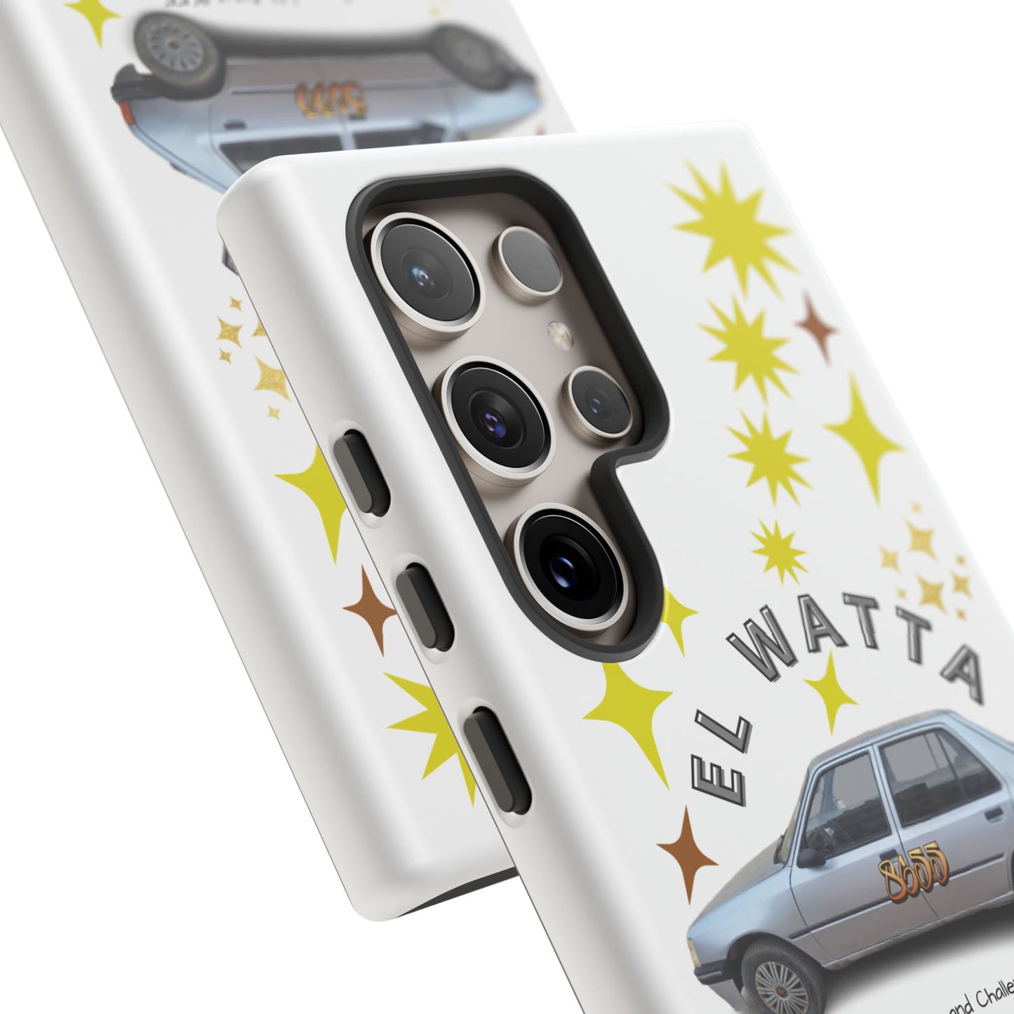 El Watta Phone Case - Retro Car Design, Tough Case, Unique Gift for Car Lovers, Funny Phone Accessory, Fun Birthday Present