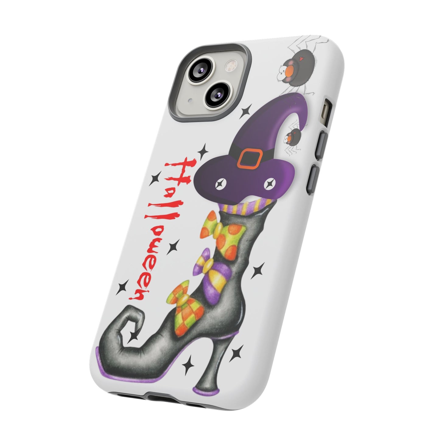 Halloween Phone Case, Tough Cases, Spooky Phone Cover, Witch Hat Design, Holiday Accessory, Fall Gift Idea