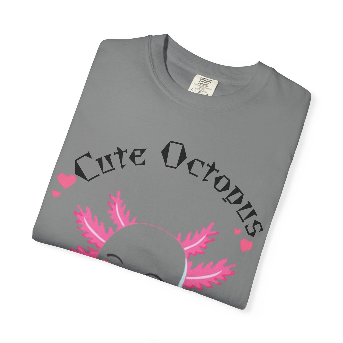 Cute Octopus Graphic T-Shirt, Unisex, Fun Gift, Casual Wear, Summer Style, Beach Vibes
