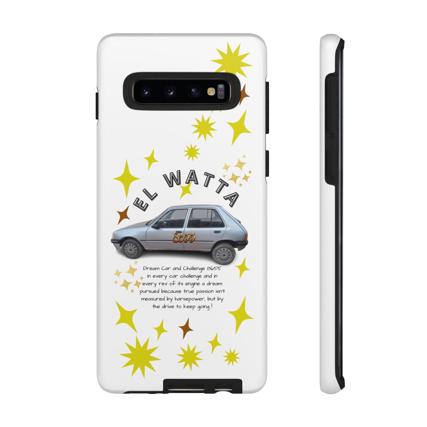 El Watta Phone Case - Retro Car Design, Tough Case, Unique Gift for Car Lovers, Funny Phone Accessory, Fun Birthday Present