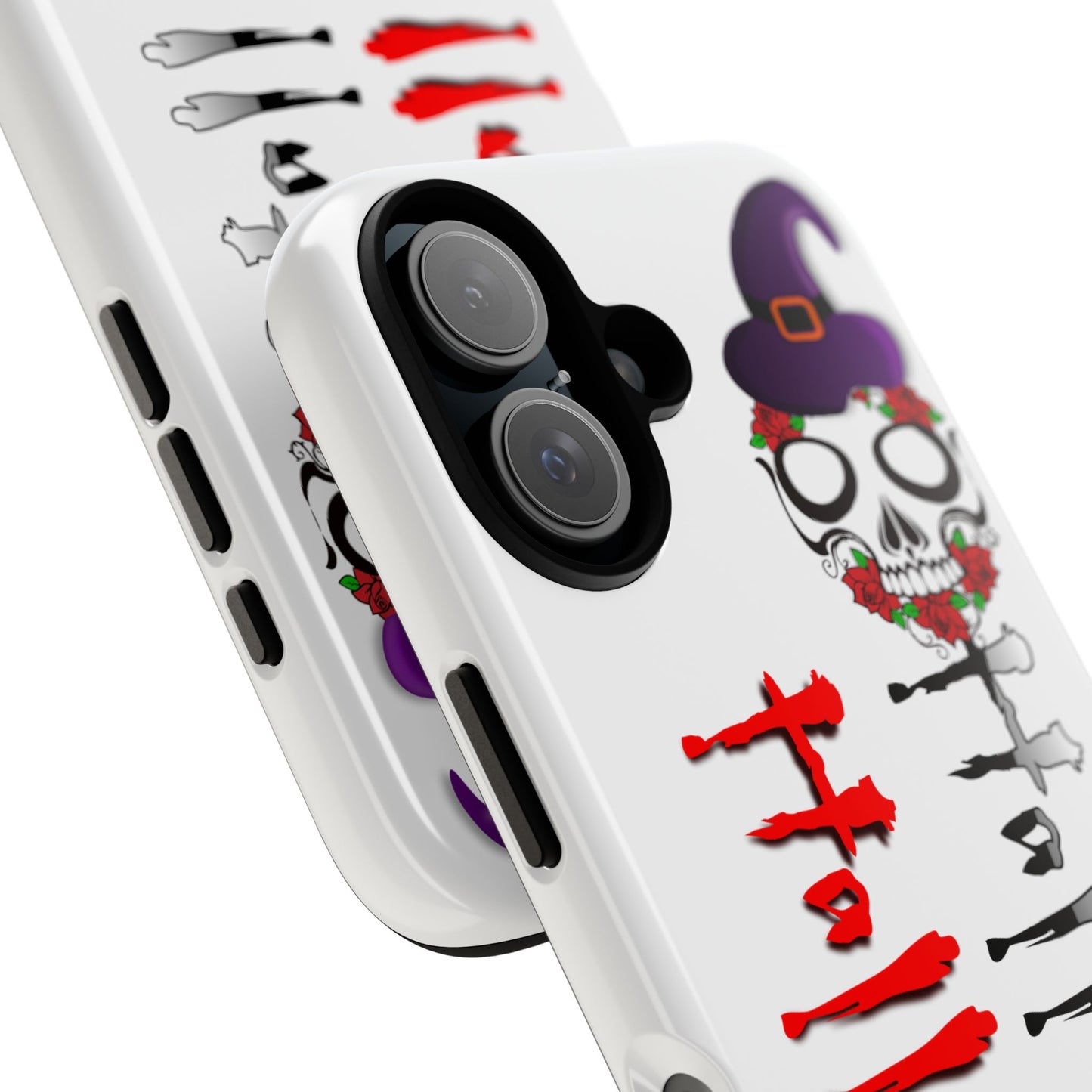 Halloween Skull Phone & Samsung Galaxy Case, Tough Cases with Spooky Design, Perfect for Fall, Halloween Gifts, Unique Phone Accessories, Skull Decor,Spooky October 31 Horror Cover | USA Gothic Holiday Accessory