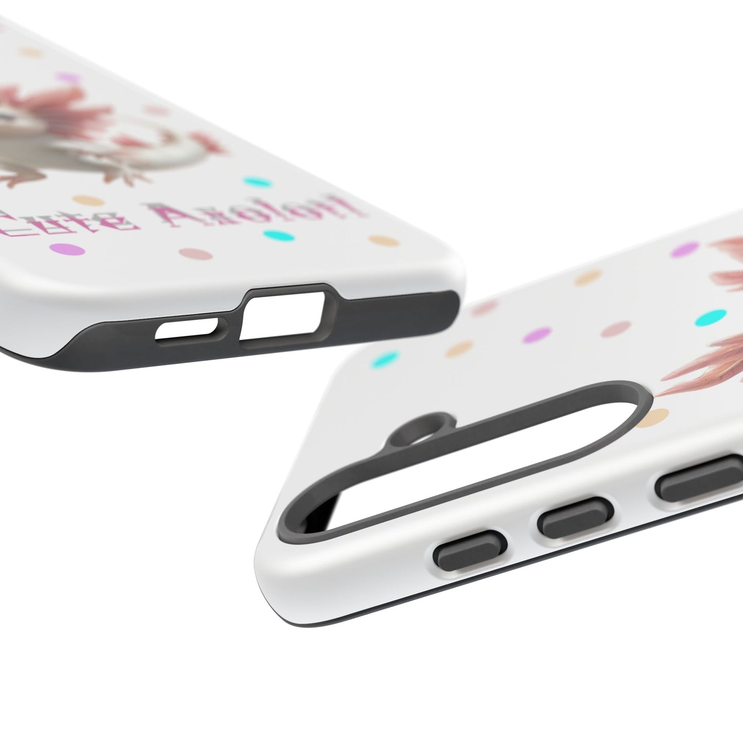 Cute Axolotl Phone Case, Kawaii Phone Cover, Gifts for Kids, Animal Lover Accessories, Cute Axolotl Design