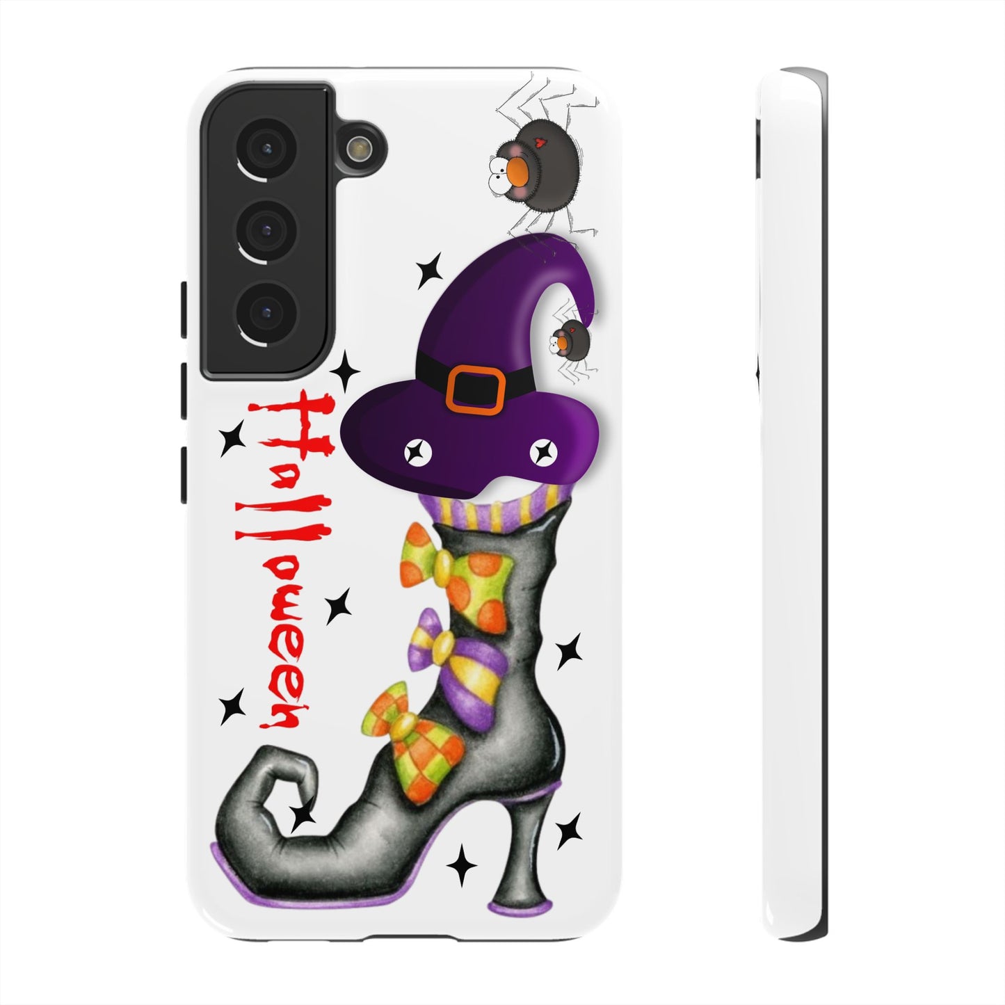 Halloween Phone Case, Tough Cases, Spooky Phone Cover, Witch Hat Design, Holiday Accessory, Fall Gift Idea