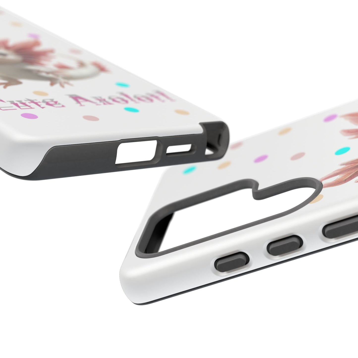 Cute Axolotl Phone Case, Kawaii Phone Cover, Gifts for Kids, Animal Lover Accessories, Cute Axolotl Design