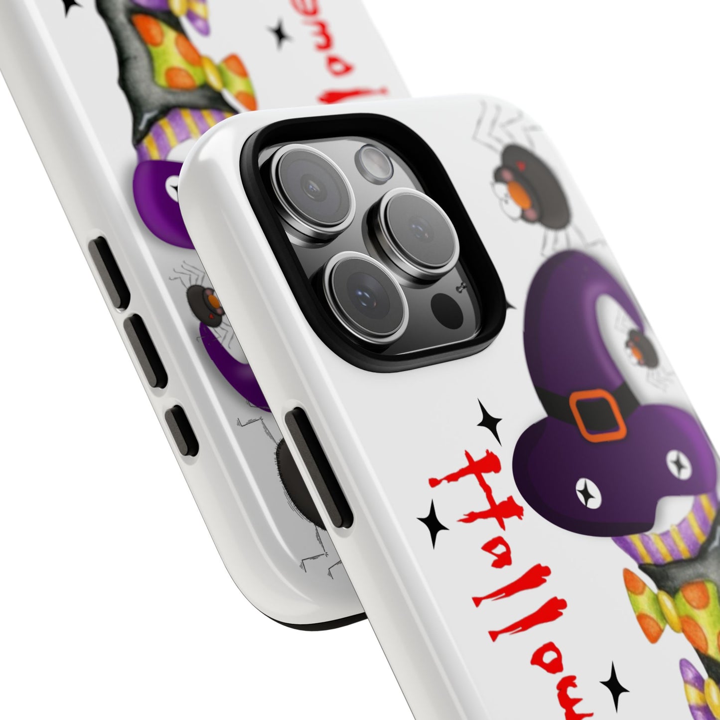 Halloween Phone Case, Tough Cases, Spooky Phone Cover, Witch Hat Design, Holiday Accessory, Fall Gift Idea