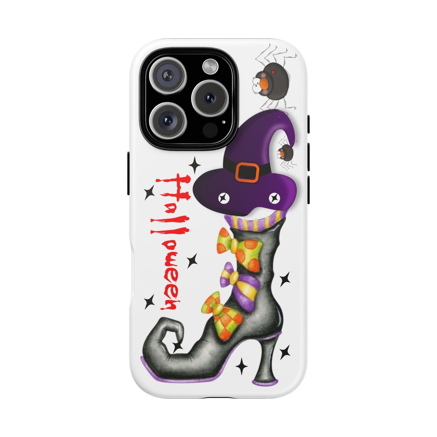 Halloween Phone Case, Tough Cases, Spooky Phone Cover, Witch Hat Design, Holiday Accessory, Fall Gift Idea