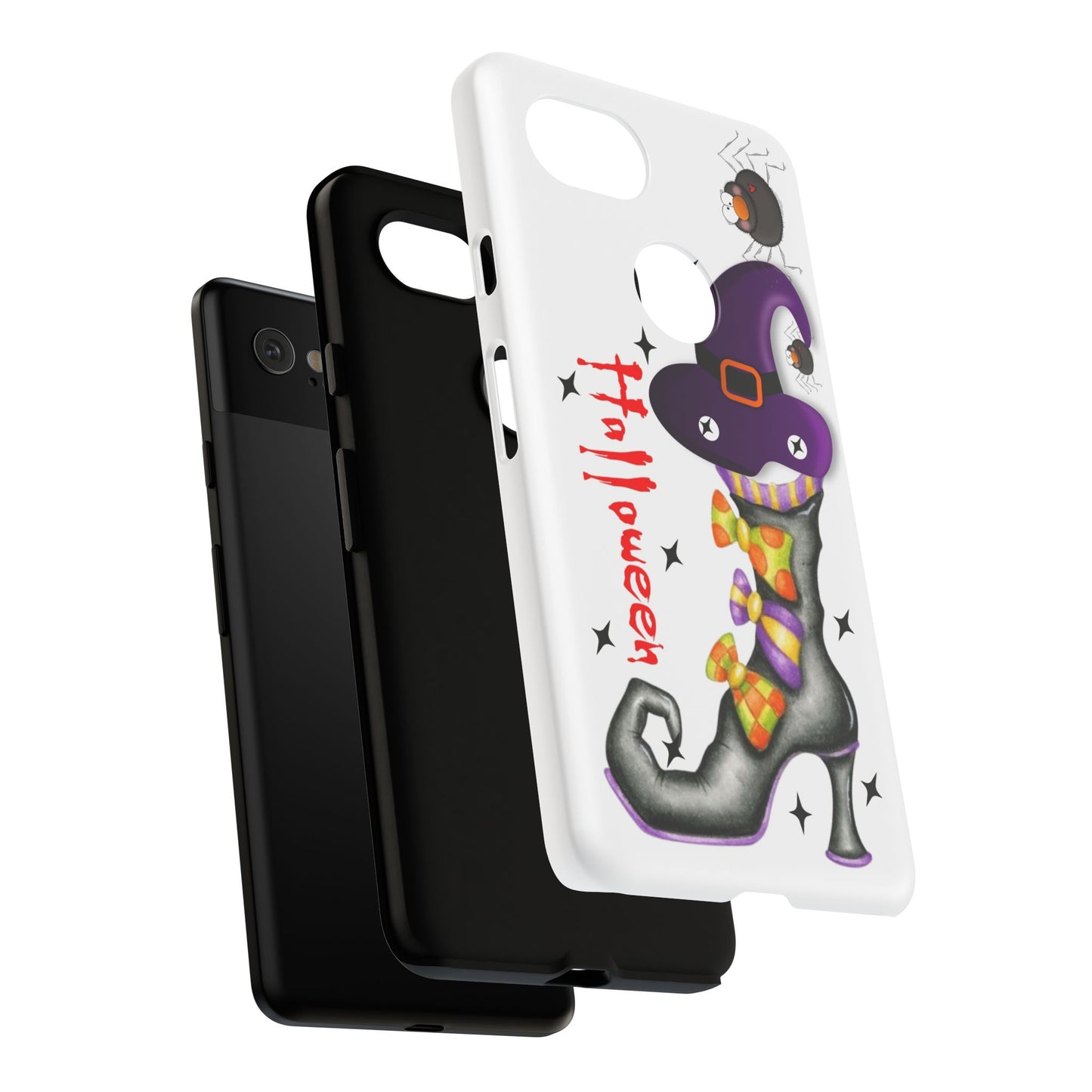 Halloween Phone Case, Tough Cases, Spooky Phone Cover, Witch Hat Design, Holiday Accessory, Fall Gift Idea