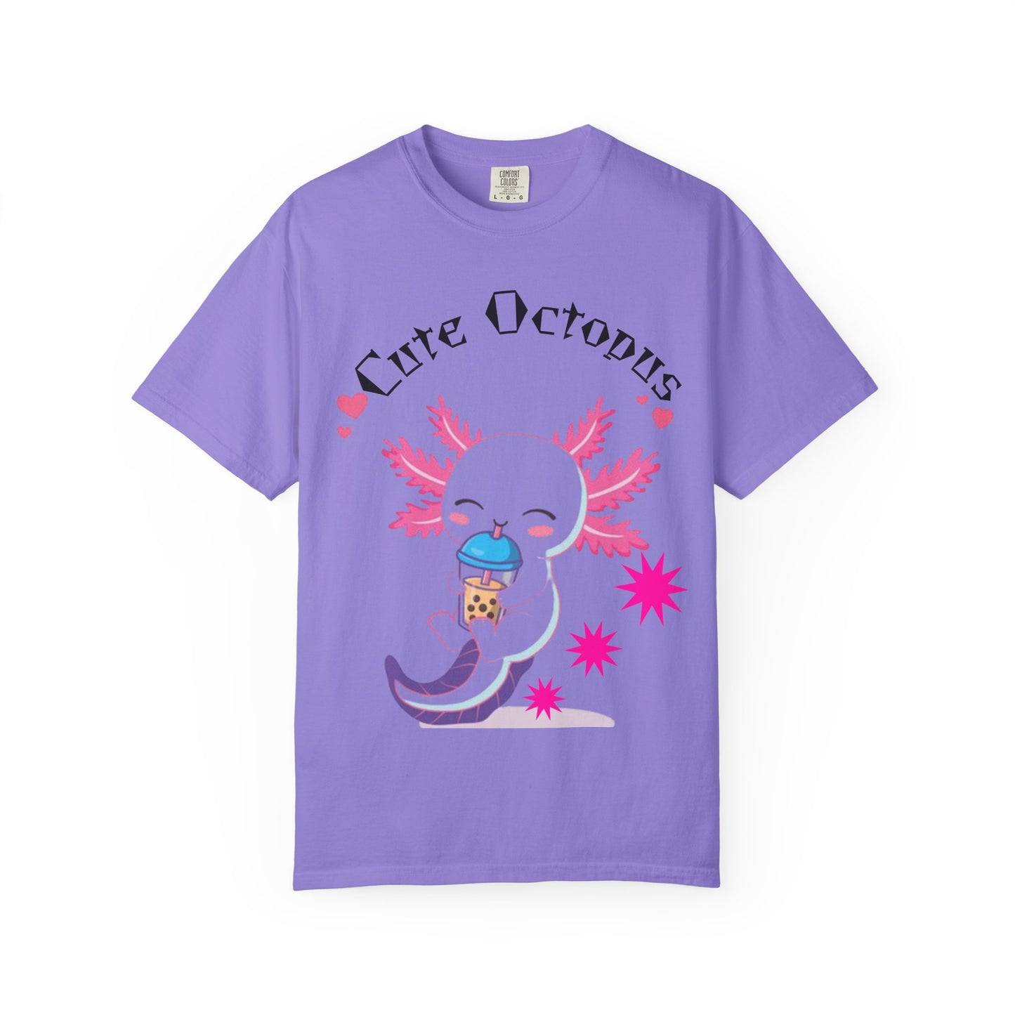 Cute Octopus Graphic T-Shirt, Unisex, Fun Gift, Casual Wear, Summer Style, Beach Vibes