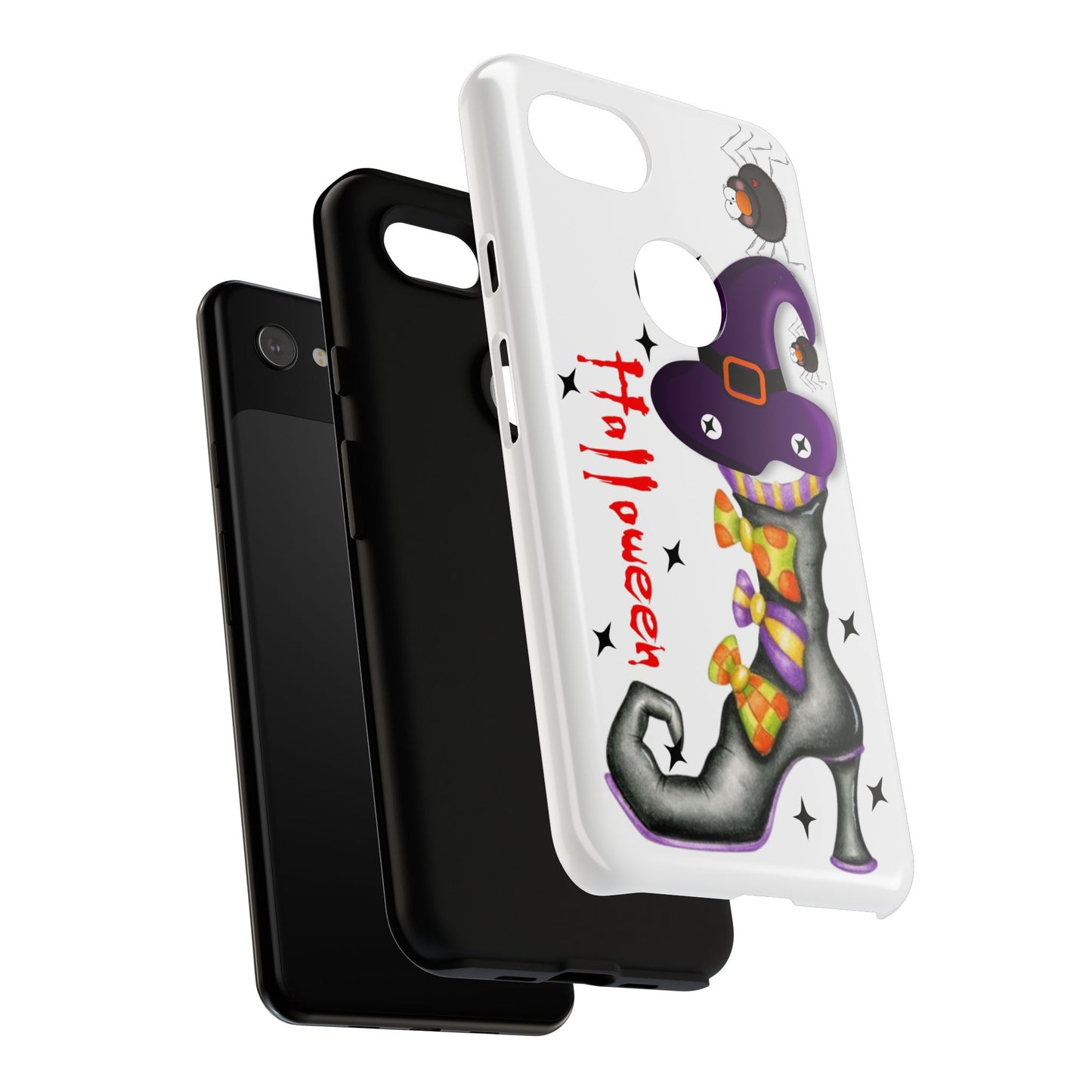 Halloween Phone Case, Tough Cases, Spooky Phone Cover, Witch Hat Design, Holiday Accessory, Fall Gift Idea