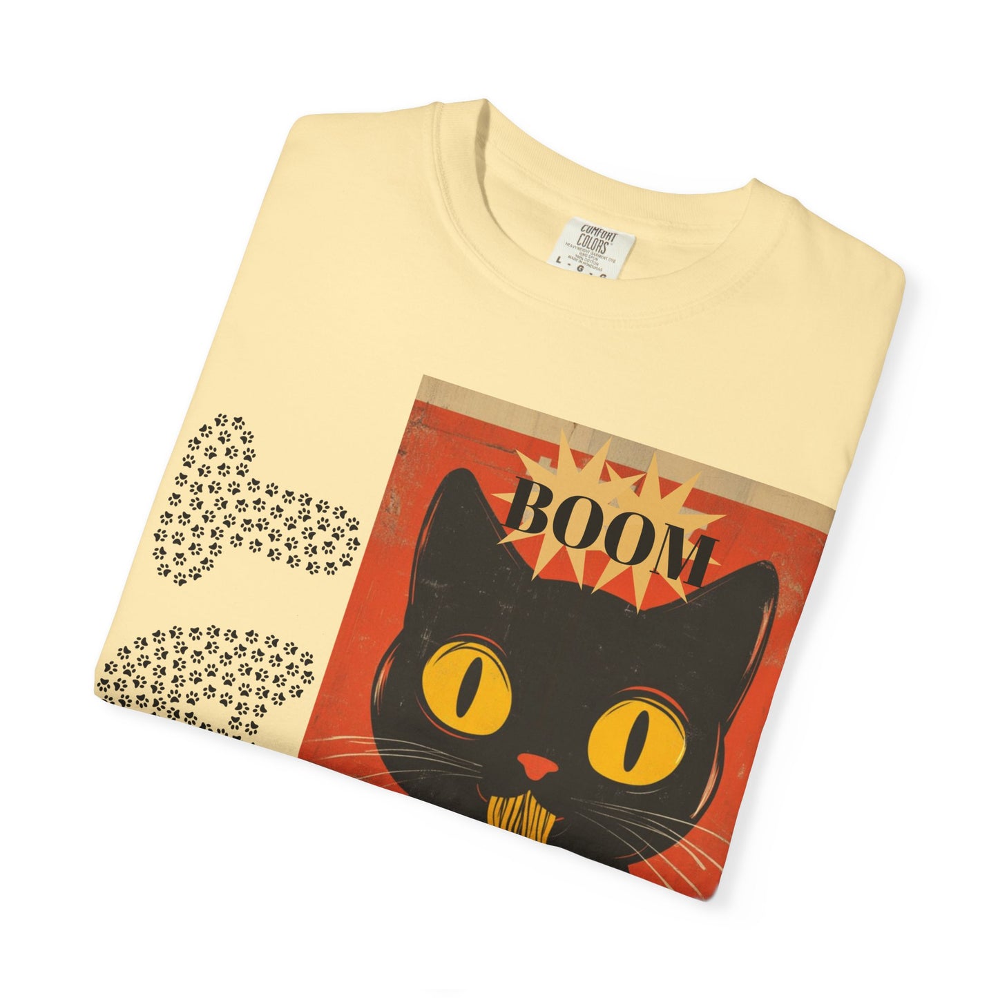 Noodle Cat Graphic Tee, Cute Cat T-Shirt, Animal Lover Gift, Foodie Apparel, Funny Gift for Her, Relaxed Fit Unisex Shirt