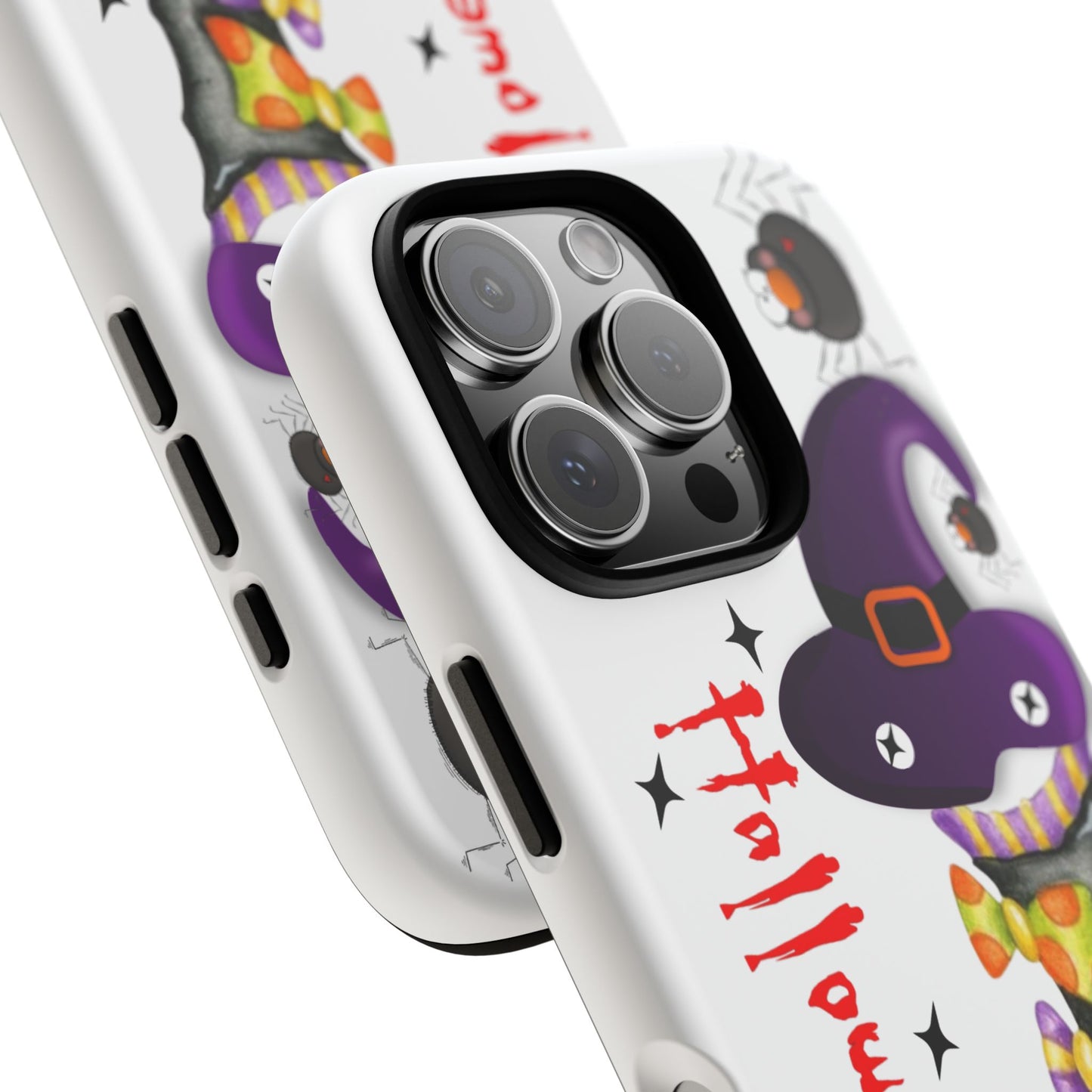 Halloween Phone Case, Tough Cases, Spooky Phone Cover, Witch Hat Design, Holiday Accessory, Fall Gift Idea