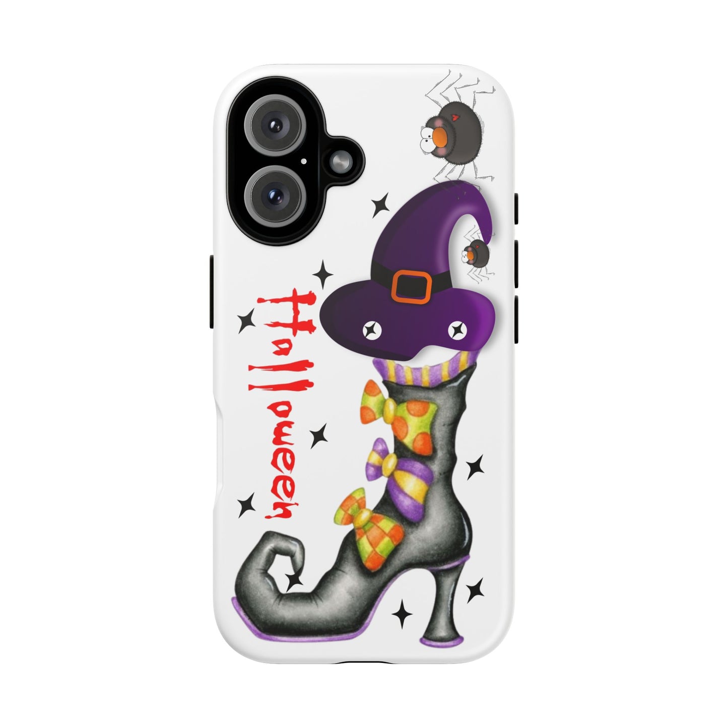 Halloween Phone Case, Tough Cases, Spooky Phone Cover, Witch Hat Design, Holiday Accessory, Fall Gift Idea