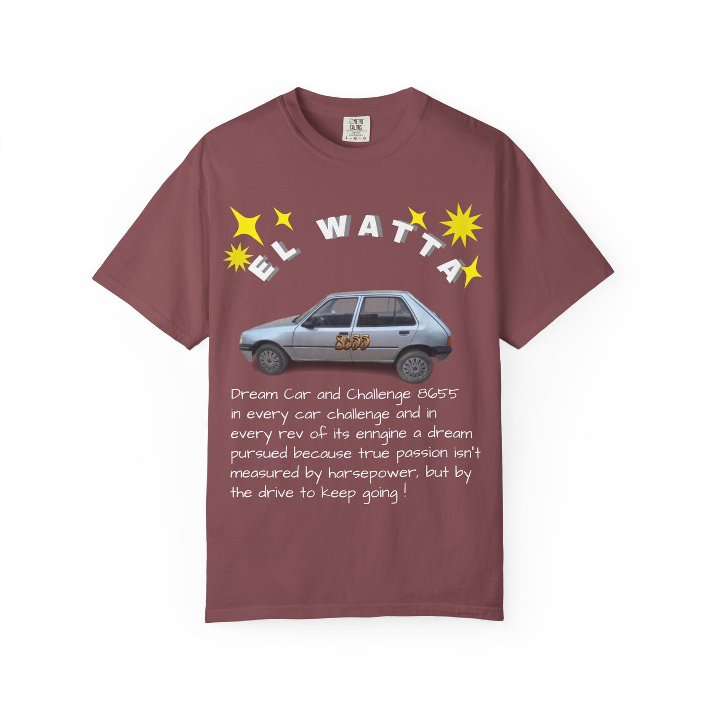 Car Enthusiast T-Shirt: Dream Car Challenge Tee, Perfect Gift for Car Lovers, Racing Fans, Birthday, or Celebration Outfit