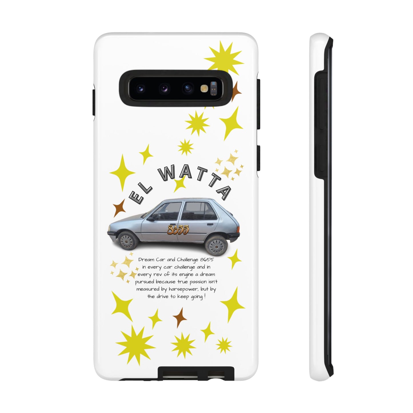El Watta Phone Case - Retro Car Design, Tough Case, Unique Gift for Car Lovers, Funny Phone Accessory, Fun Birthday Present
