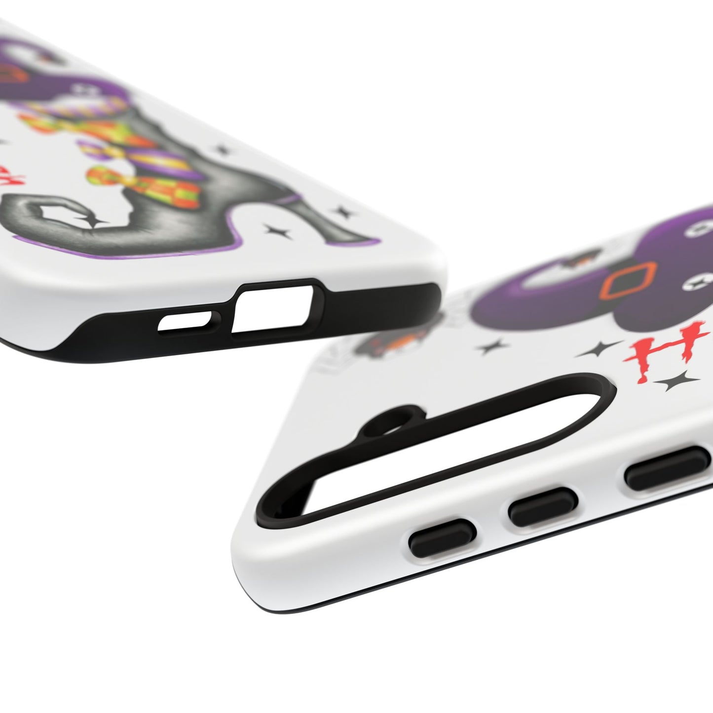 Halloween Phone Case, Tough Cases, Spooky Phone Cover, Witch Hat Design, Holiday Accessory, Fall Gift Idea