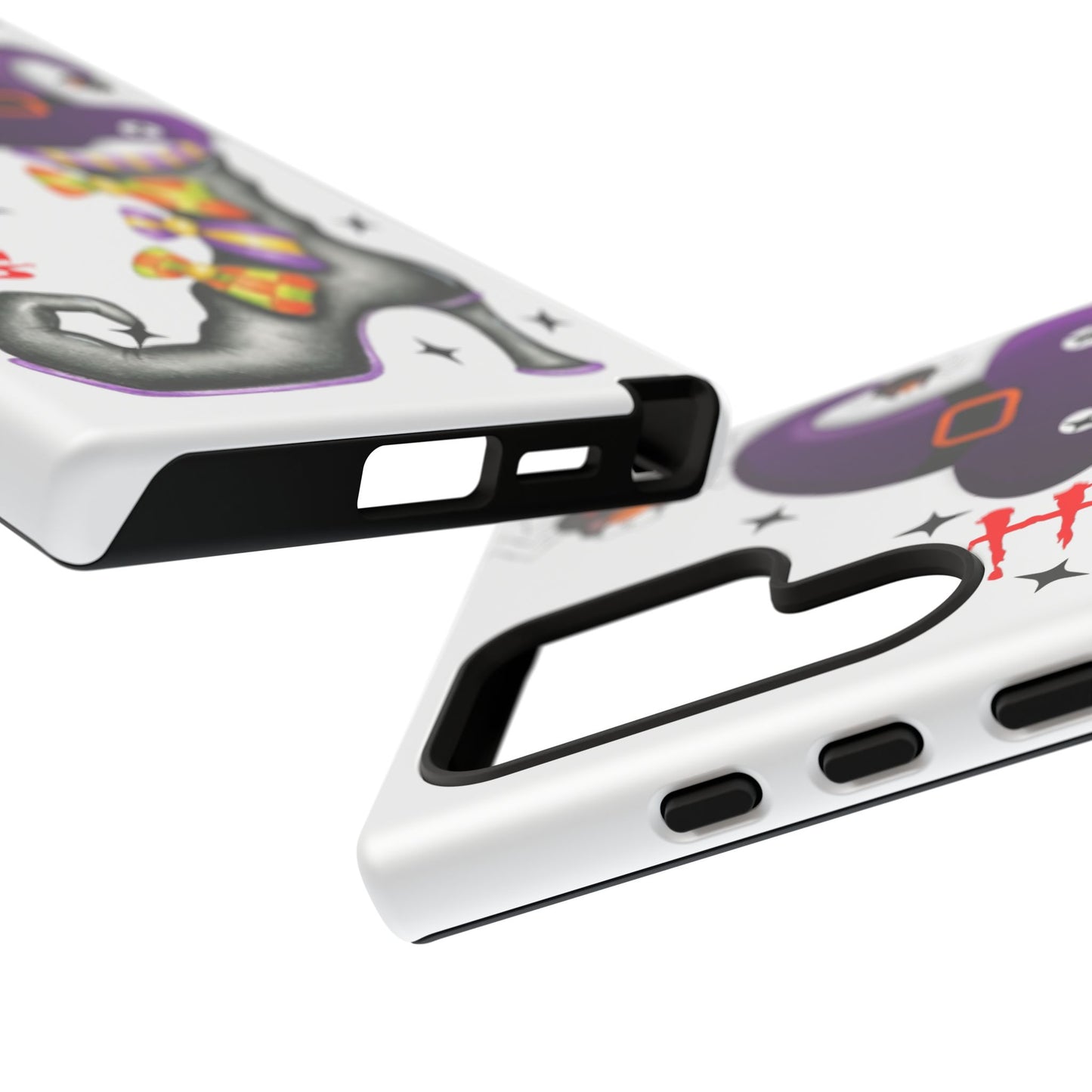 Halloween Phone Case, Tough Cases, Spooky Phone Cover, Witch Hat Design, Holiday Accessory, Fall Gift Idea