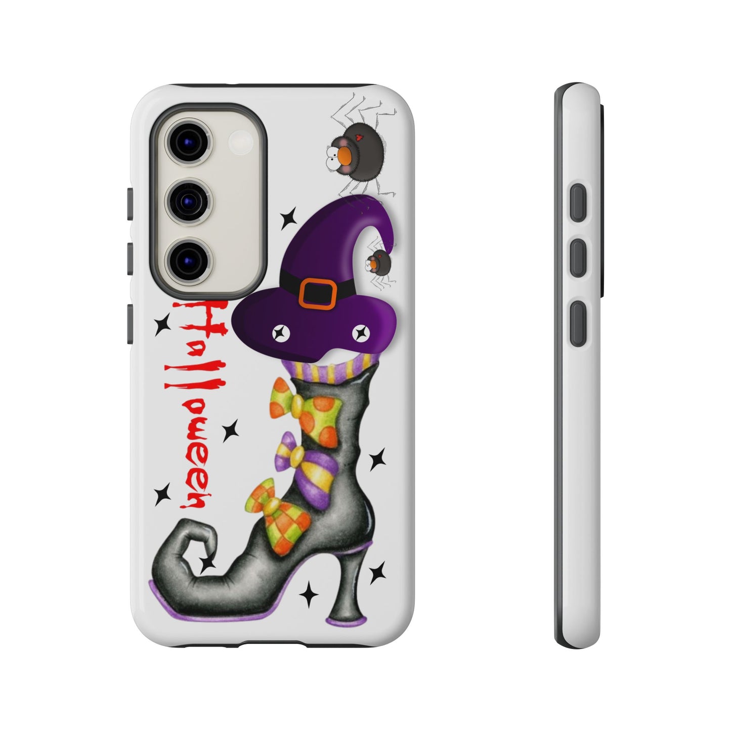 Halloween Phone Case, Tough Cases, Spooky Phone Cover, Witch Hat Design, Holiday Accessory, Fall Gift Idea