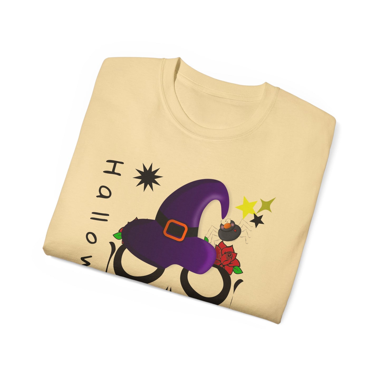 Skull & Rose Halloween T-Shirt – Spooky Friday October 31, 2025 Tee | USA Gothic Horror Style Rose Graphic Tee, Floral Skull T-Shirt, Gift for Halloween, Festival Apparel