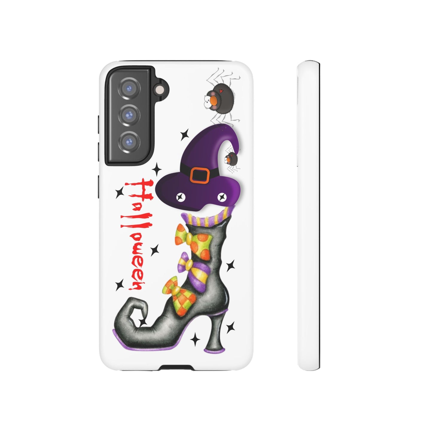Halloween Phone Case, Tough Cases, Spooky Phone Cover, Witch Hat Design, Holiday Accessory, Fall Gift Idea