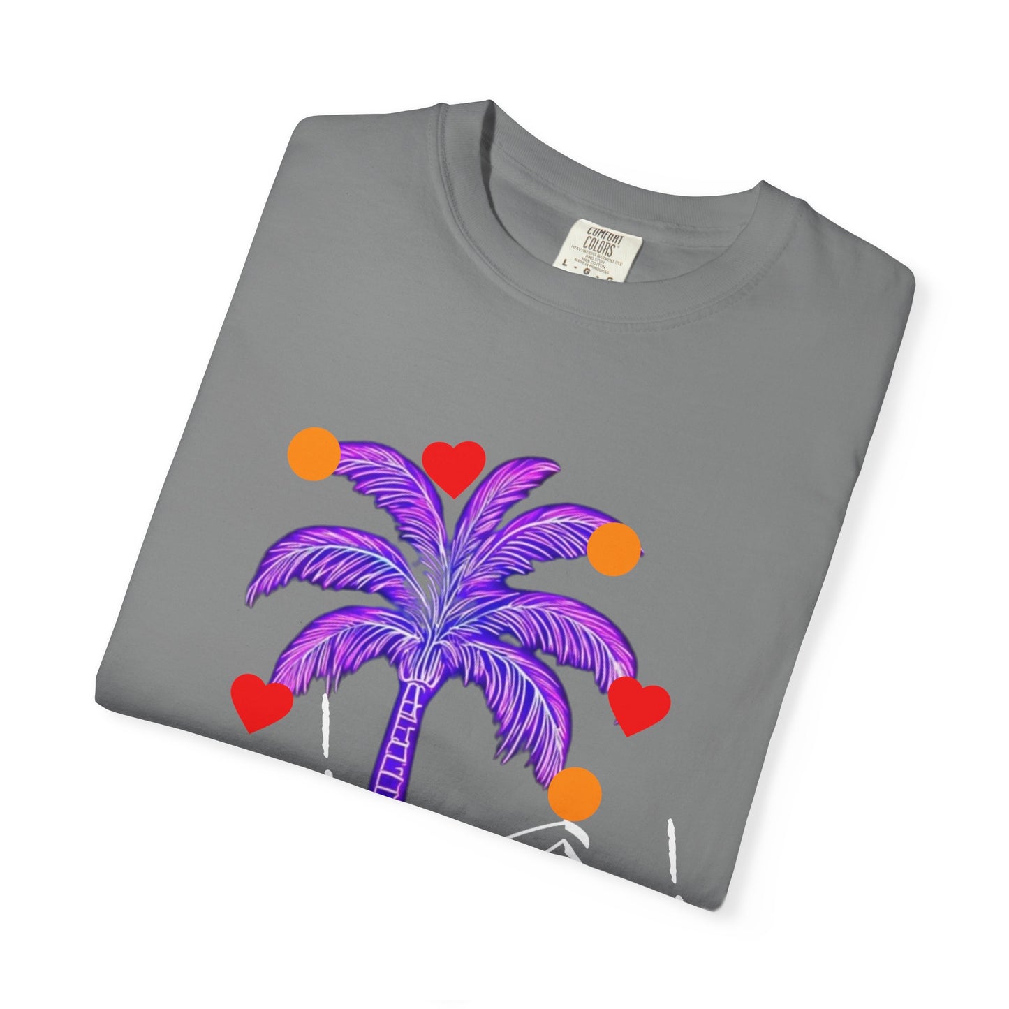 Hop! Palm T-Shirt, Summer Vibes, Beachwear, Casual Style, Gift for Friends, Travel Essential