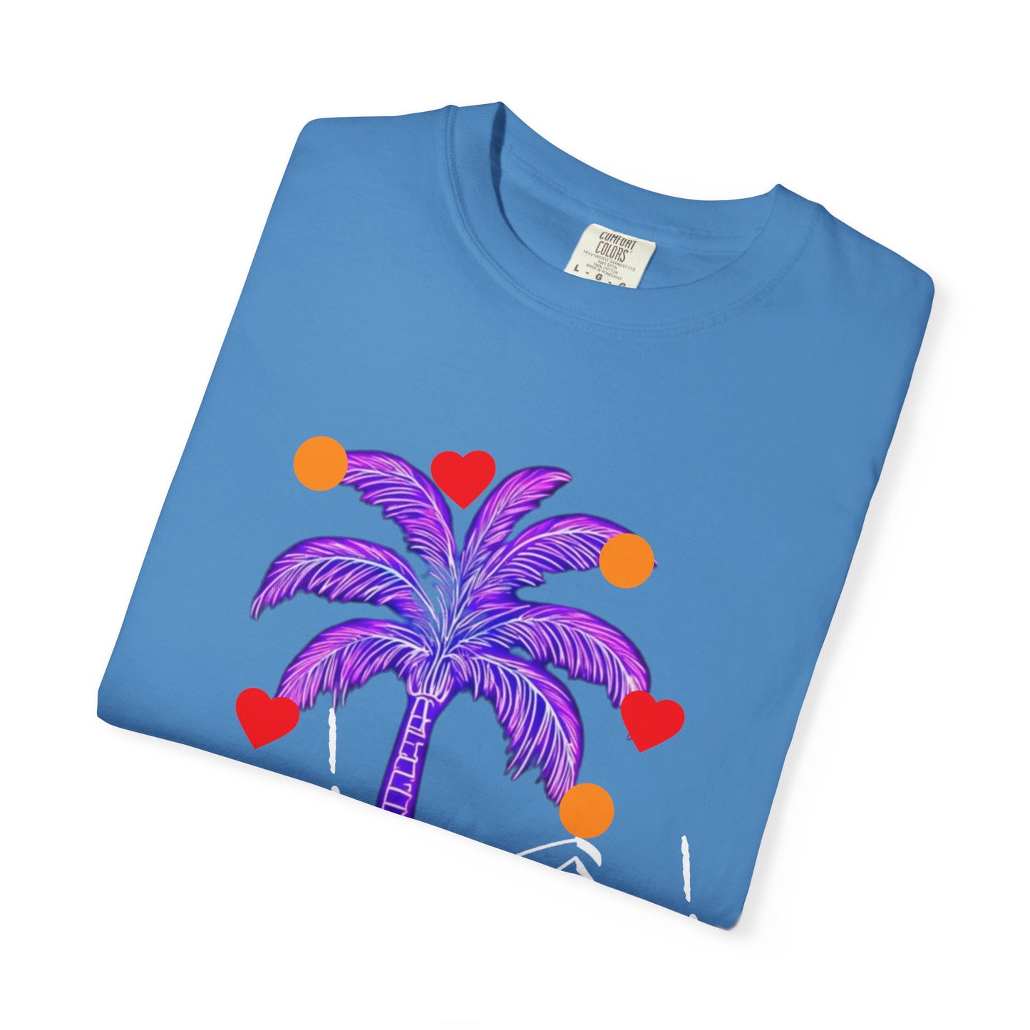 Hop! Palm T-Shirt, Summer Vibes, Beachwear, Casual Style, Gift for Friends, Travel Essential
