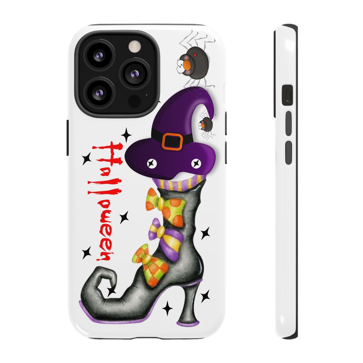 Halloween Phone Case, Tough Cases, Spooky Phone Cover, Witch Hat Design, Holiday Accessory, Fall Gift Idea