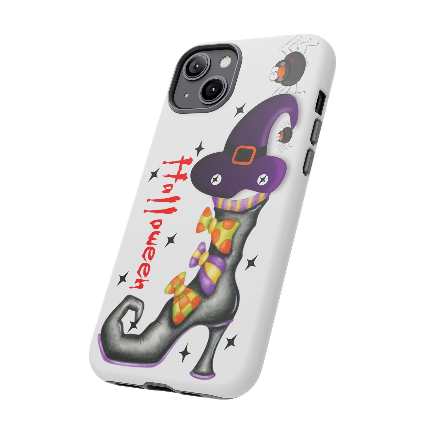 Halloween Phone Case, Tough Cases, Spooky Phone Cover, Witch Hat Design, Holiday Accessory, Fall Gift Idea