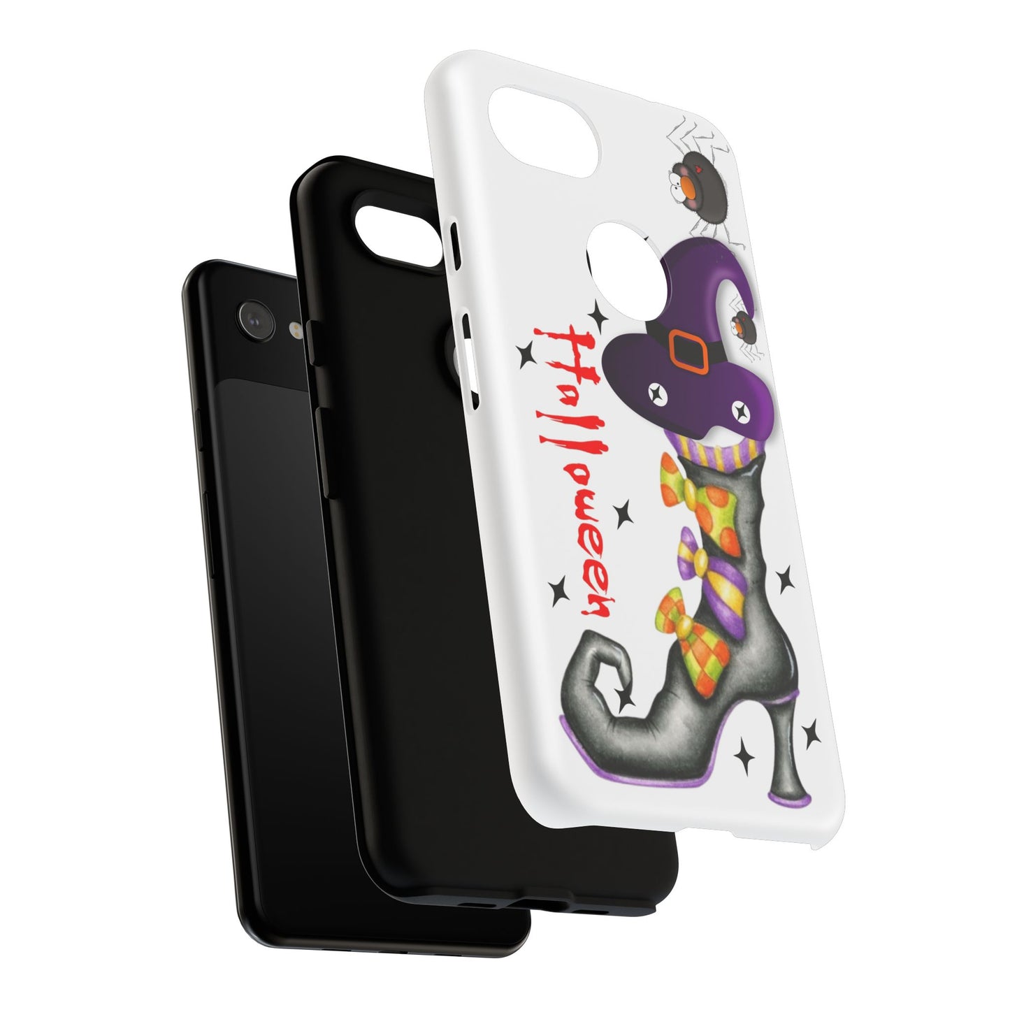 Halloween Phone Case, Tough Cases, Spooky Phone Cover, Witch Hat Design, Holiday Accessory, Fall Gift Idea