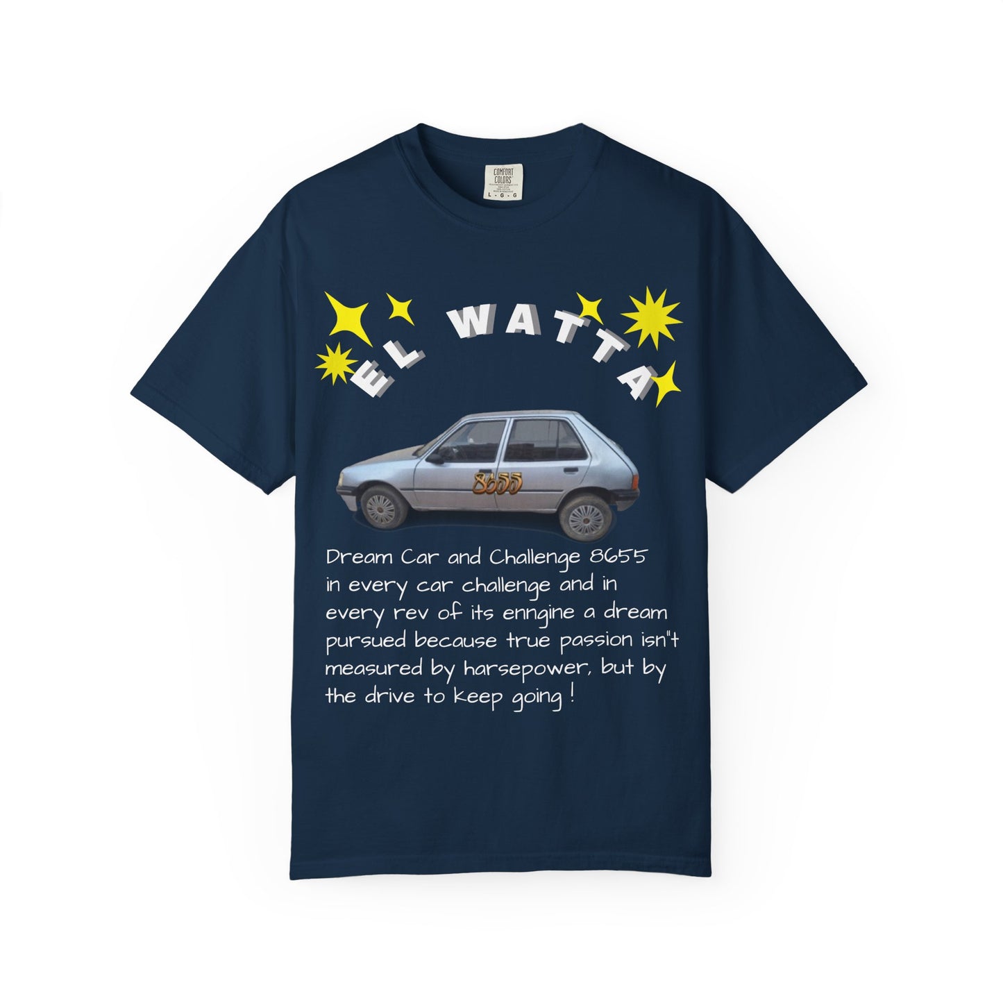 Car Enthusiast T-Shirt: Dream Car Challenge Tee, Perfect Gift for Car Lovers, Racing Fans, Birthday, or Celebration Outfit